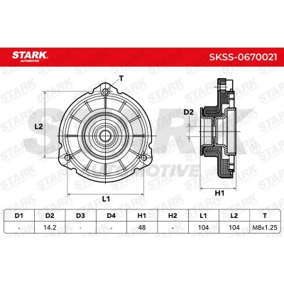 Mocowanie Amortyzatora Stark SKSS-0670021 SKSS-0670021 - foto 4