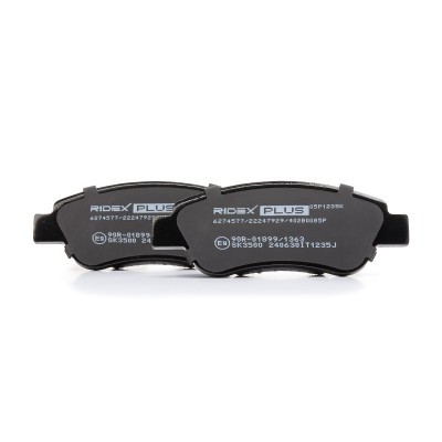 Klocki hamulcowe RIDEX 402B0085P 402B0085P - foto 4