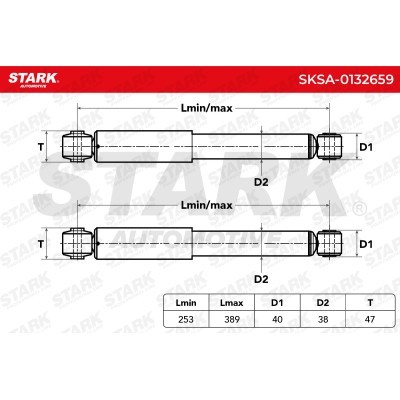 Amortyzator Stark SKSA-0132659 SKSA-0132659 - foto 3
