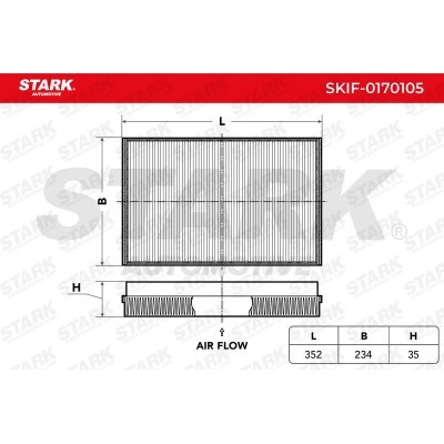 Filtr Kabinowy Stark SKIF-0170105 SKIF-0170105 - foto 2