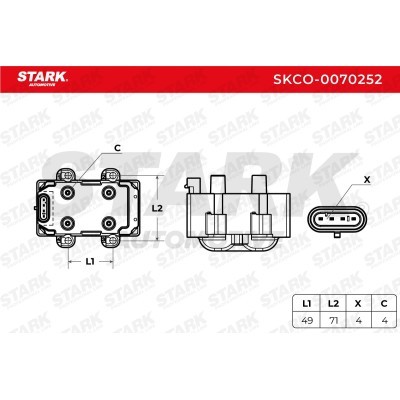 Cewka Zapłonowa Stark SKCO-0070252 SKCO-0070252 - foto 4