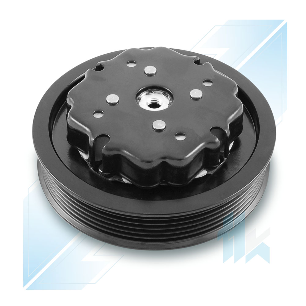 Sprzęgło Kompletne Sprężarki Klimatyzacji DENSO 7SEU16C 6PK (PV6) Ø125/Ø120 Jaguar 110D7E6602 - foto 3