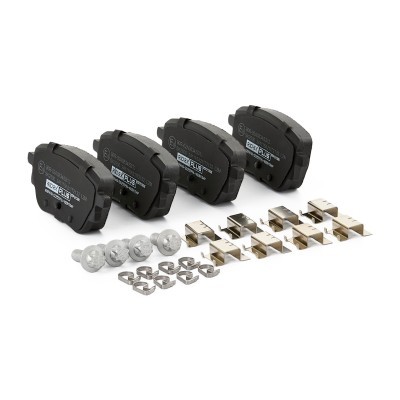 Klocki hamulcowe RIDEX 402B1704P 402B1704P - foto 3