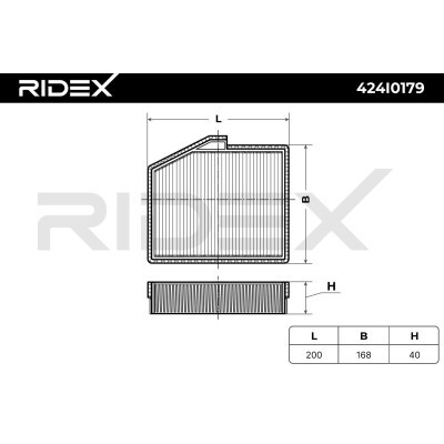 Filtr Kabinowy RIDEX 424I0179 424I0179 - foto 5