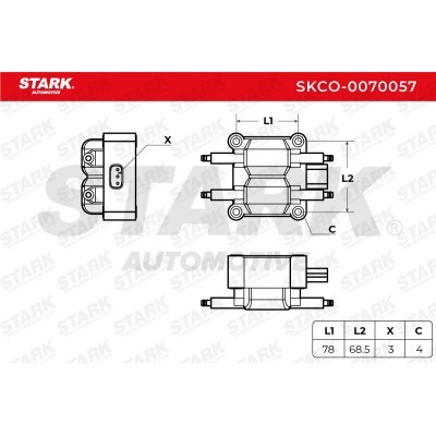 Cewka Zapłonowa Stark SKCO-0070057 SKCO-0070057 - foto 4