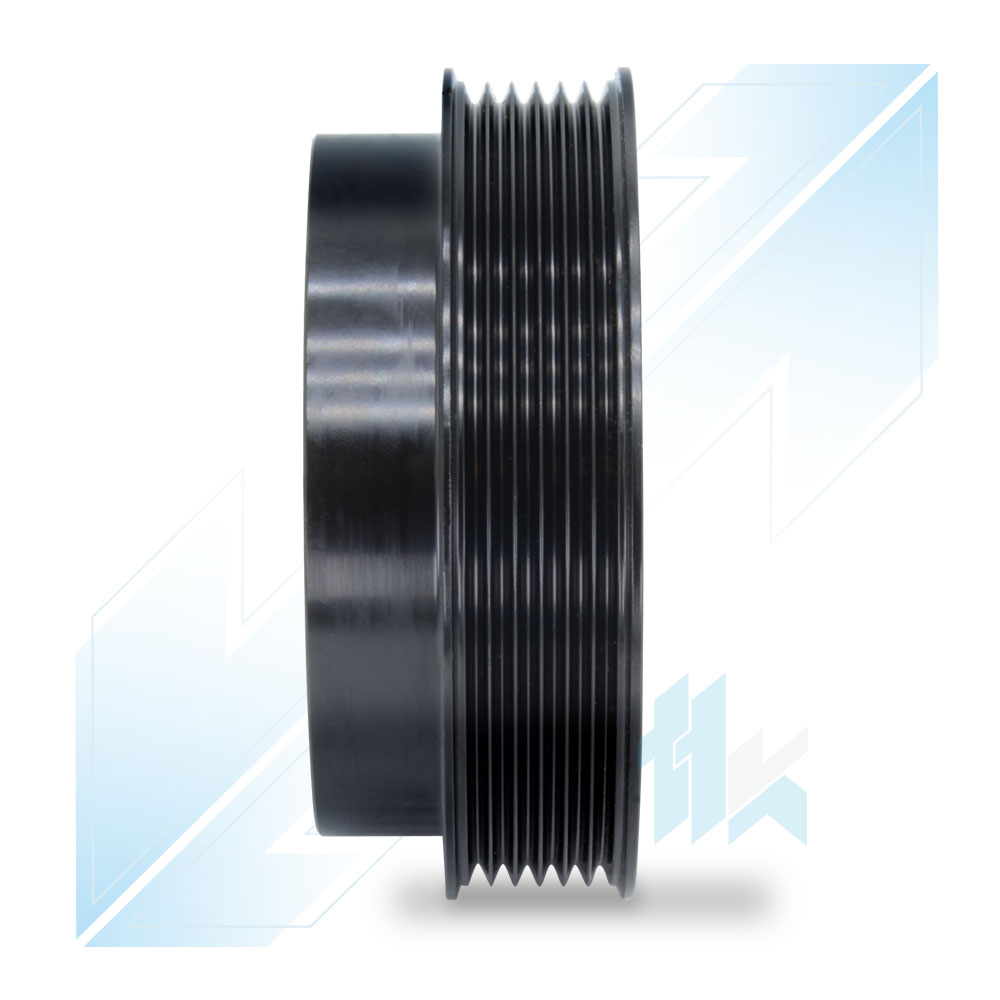 Koło Pasowe Sprężarki Klimatyzacji DENSO 10PA17C 6PK (PV6) Ø125/Ø120 Jaguar 111D1176000 - foto 3