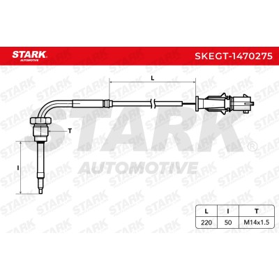 Czujnik temperatury spalin Stark SKEGT-1470275 SKEGT-1470275 - foto 6