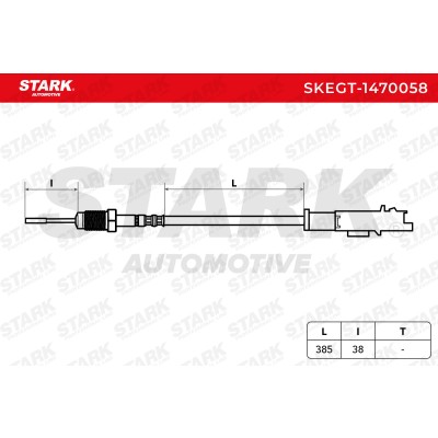 Czujnik temperatury spalin Stark SKEGT-1470058 SKEGT-1470058 - foto 6