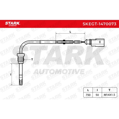 Czujnik temperatury spalin Stark SKEGT-1470073 SKEGT-1470073 - foto 6