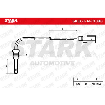 Czujnik temperatury spalin Stark SKEGT-1470090 SKEGT-1470090 - foto 6