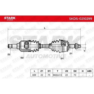 Półoś Napędowa Stark SKDS-0210299 SKDS-0210299 - foto 7