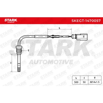 Czujnik temperatury spalin Stark SKEGT-1470057 SKEGT-1470057 - foto 6