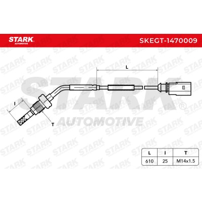 Czujnik temperatury spalin Stark SKEGT-1470009 SKEGT-1470009 - foto 6