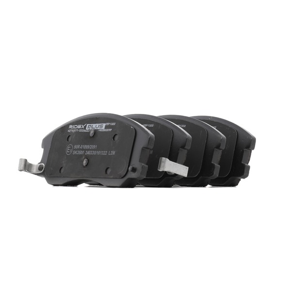 Klocki hamulcowe RIDEX 402B0209P 402B0209P - foto 1