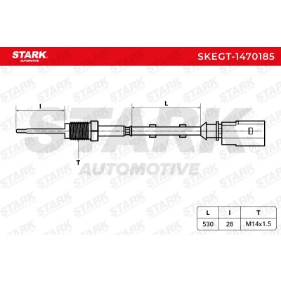 Czujnik temperatury spalin Stark SKEGT-1470185 SKEGT-1470185 - foto 6