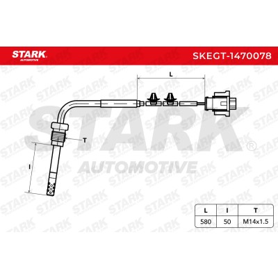Czujnik temperatury spalin Stark SKEGT-1470078 SKEGT-1470078 - foto 6