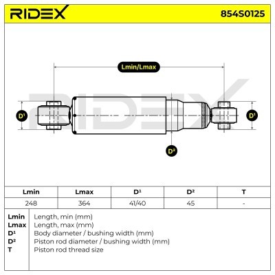 Amortyzator RIDEX 854S0125 854S0125 - foto 8