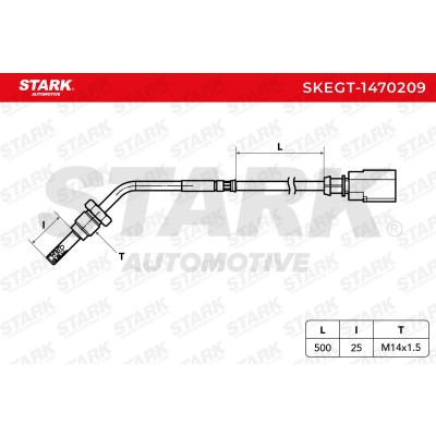Czujnik temperatury spalin Stark SKEGT-1470209 SKEGT-1470209 - foto 6