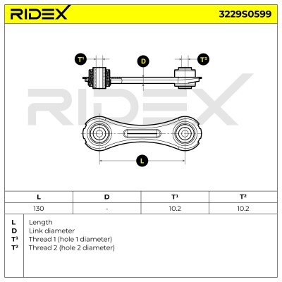 Łącznik Stabilizatora RIDEX 3229S0599 3229S0599 - foto 4