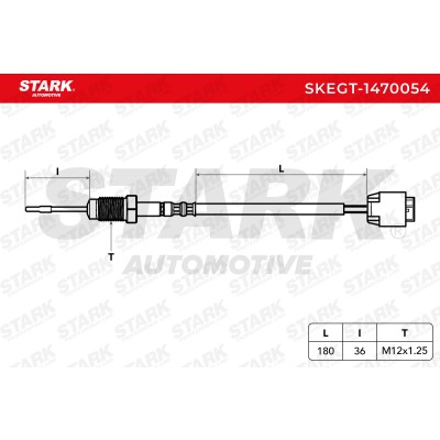Czujnik temperatury spalin Stark SKEGT-1470054 SKEGT-1470054 - foto 5
