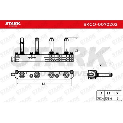 Cewka Zapłonowa Stark SKCO-0070202 SKCO-0070202 - foto 4