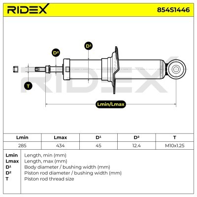 Amortyzator RIDEX 854S1446 854S1446 - foto 7