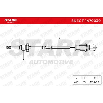 Czujnik temperatury spalin Stark SKEGT-1470030 SKEGT-1470030 - foto 6