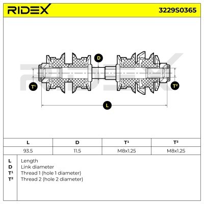 Łącznik Stabilizatora RIDEX 3229S0365 3229S0365 - foto 5