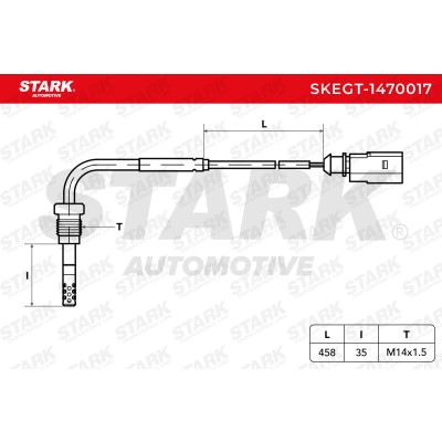 Czujnik temperatury spalin Stark SKEGT-1470017 SKEGT-1470017 - foto 6