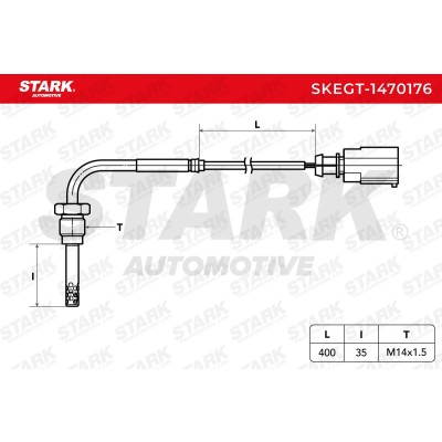 Czujnik temperatury spalin Stark SKEGT-1470176 SKEGT-1470176 - foto 6