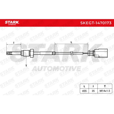 Czujnik temperatury spalin Stark SKEGT-1470173 SKEGT-1470173 - foto 6