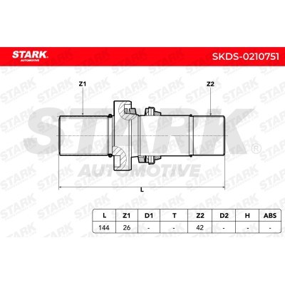 Półoś Napędowa Stark SKDS-0210751 SKDS-0210751 - foto 5