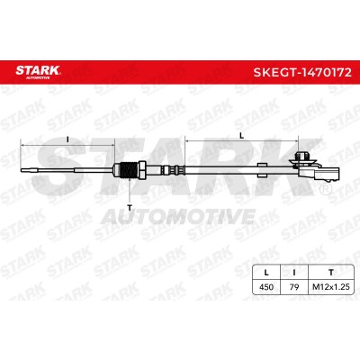 Czujnik temperatury spalin Stark SKEGT-1470172 SKEGT-1470172 - foto 6