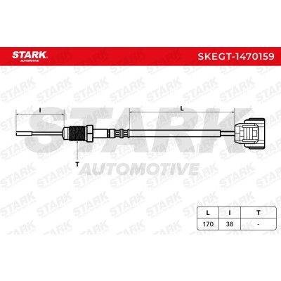 Czujnik temperatury spalin Stark SKEGT-1470159 SKEGT-1470159 - foto 6