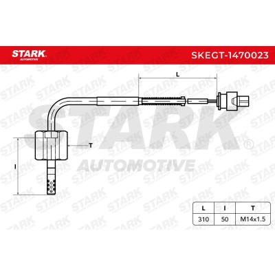 Czujnik temperatury spalin Stark SKEGT-1470023 SKEGT-1470023 - foto 4