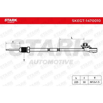 Czujnik temperatury spalin Stark SKEGT-1470010 SKEGT-1470010 - foto 6