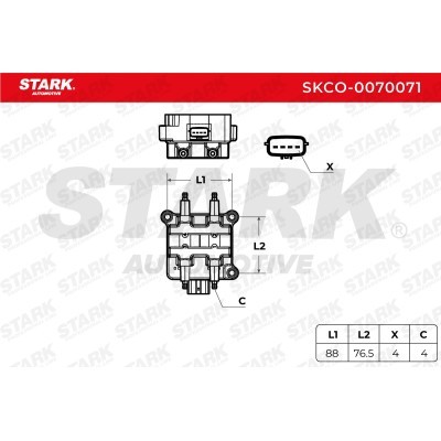 Cewka Zapłonowa Stark SKCO-0070071 SKCO-0070071 - foto 3