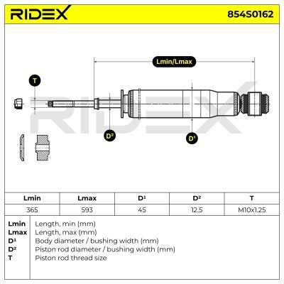 Amortyzator RIDEX 854S0162 854S0162 - foto 4