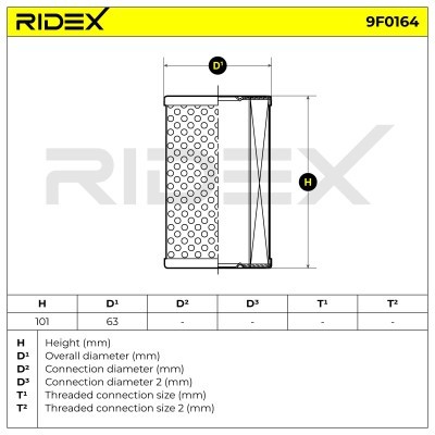 Filtr Paliwa RIDEX 9F0164 9F0164 - foto 6