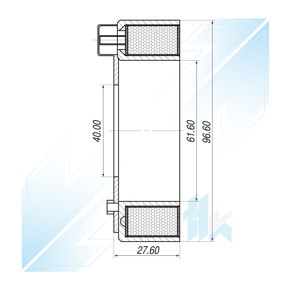 Elektromagnes Sprężarki Klimatyzacji DENSO 10PA15C Toyota, 12V 116D115200 - foto 3