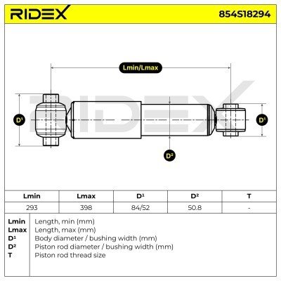 Amortyzator RIDEX 854S18294 854S18294 - foto 8