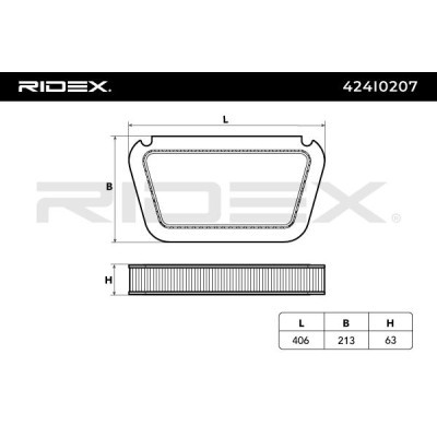 Filtr Kabinowy RIDEX 424I0207 424I0207 - foto 7