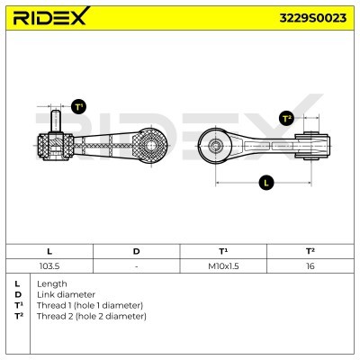 Łącznik Stabilizatora RIDEX 3229S0023 3229S0023 - foto 5