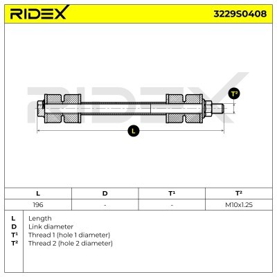 Łącznik Stabilizatora RIDEX 3229S0408 3229S0408 - foto 5