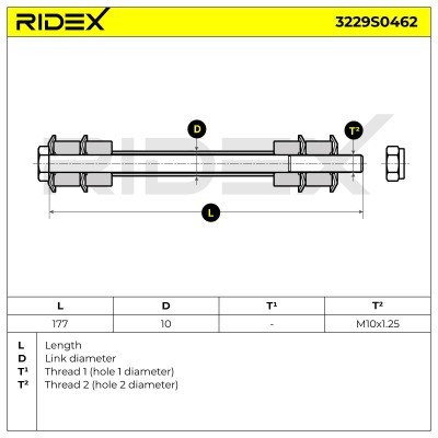 Łącznik Stabilizatora RIDEX 3229S0462 3229S0462 - foto 6
