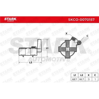 Cewka Zapłonowa Stark SKCO-0070157 SKCO-0070157 - foto 3