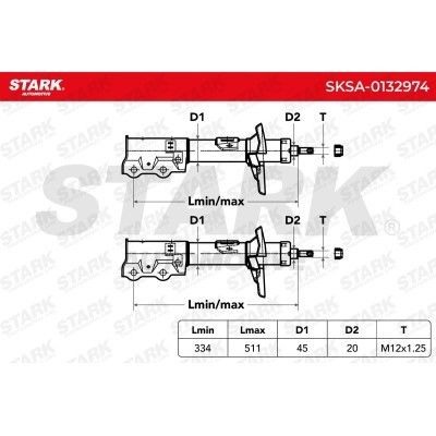 Amortyzator Stark SKSA-0132974 SKSA-0132974 - foto 7