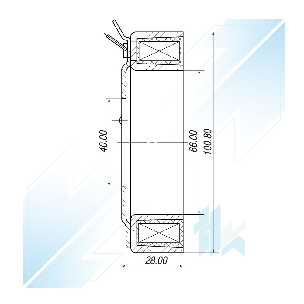 Elektromagnes Sprężarki Klimatyzacji PAERMA TM NI, 12V 116RT00200 - foto 3