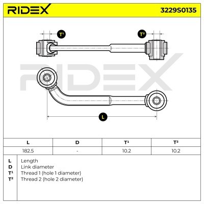 Łącznik Stabilizatora RIDEX 3229S0135 3229S0135 - foto 7