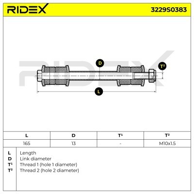 Łącznik Stabilizatora RIDEX 3229S0383 3229S0383 - foto 5